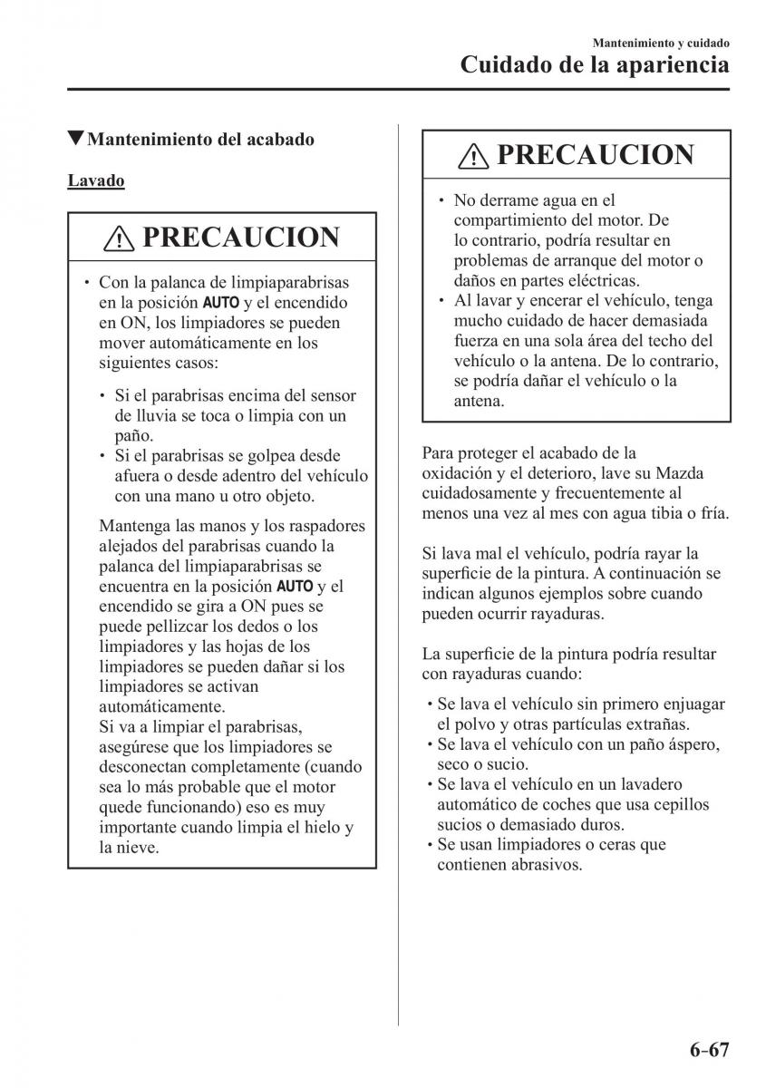 Mazda CX 3 manual del propietario / page 577