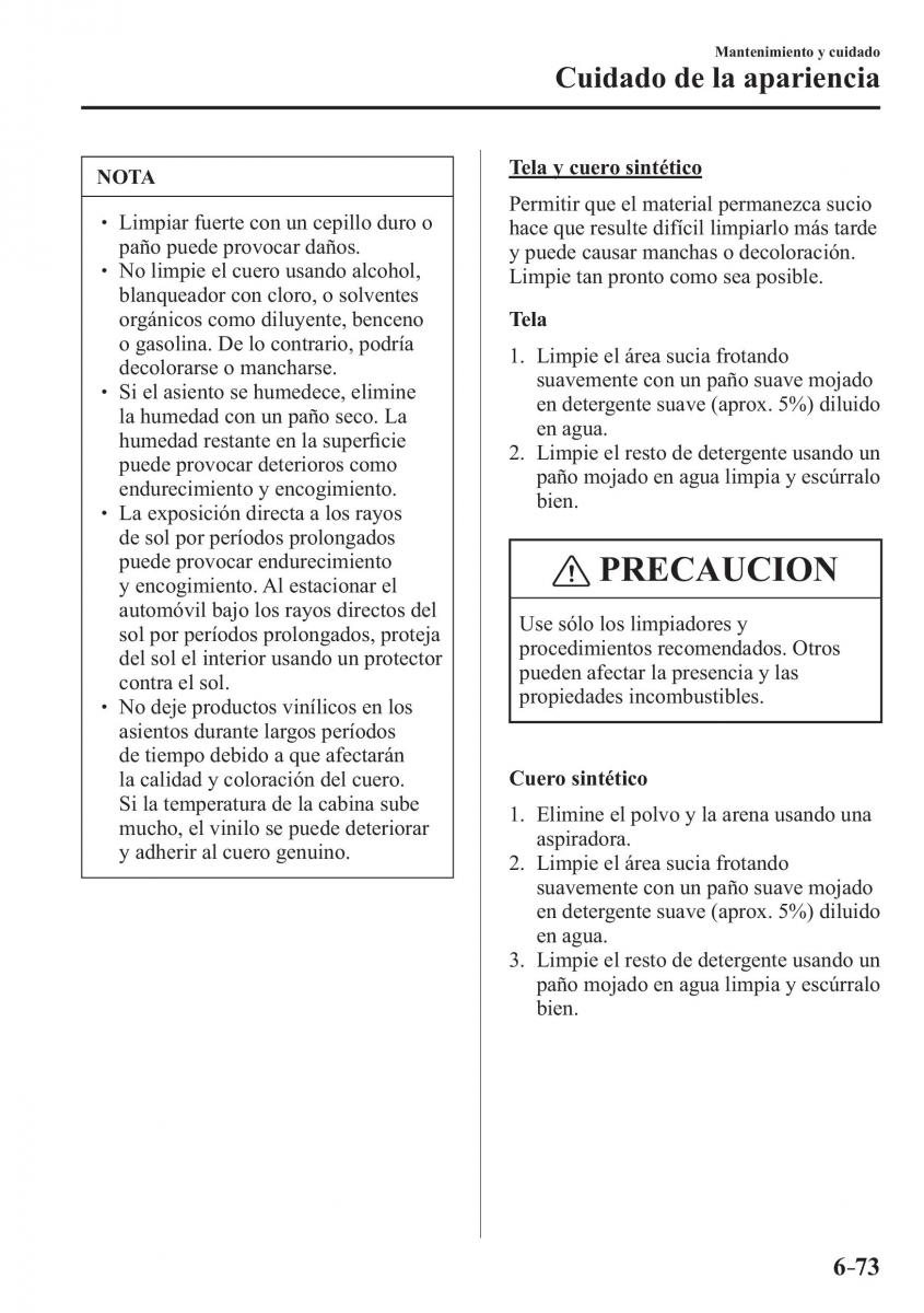 Mazda CX 3 manual del propietario / page 583