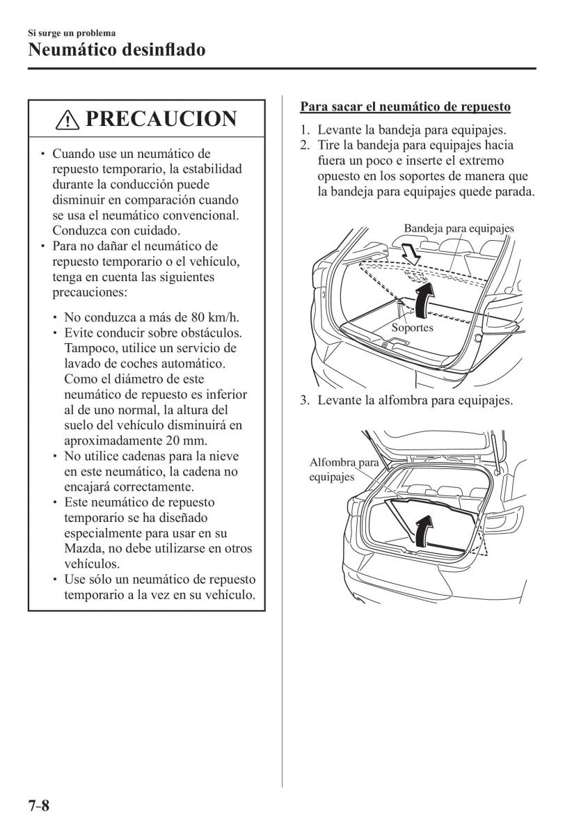 Mazda CX 3 manual del propietario / page 594