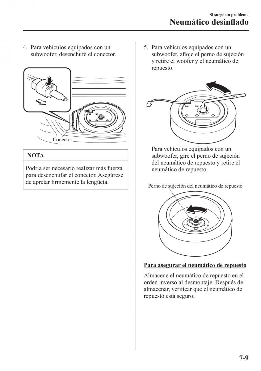 Mazda CX 3 manual del propietario / page 595