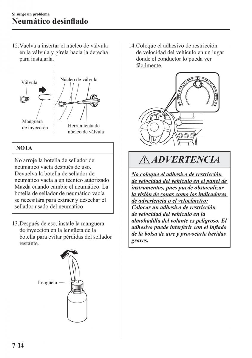 Mazda CX 3 manual del propietario / page 600