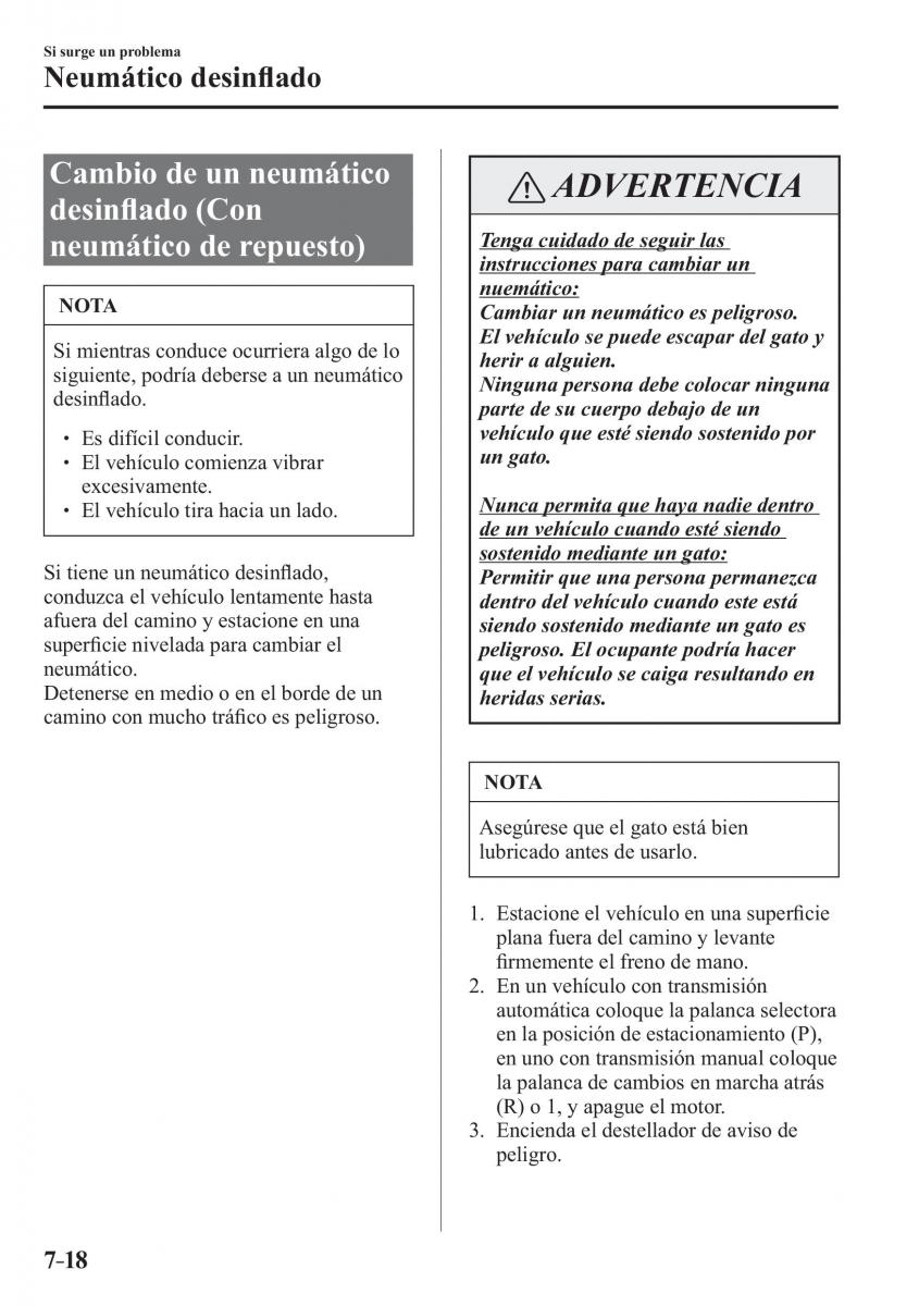 Mazda CX 3 manual del propietario / page 604