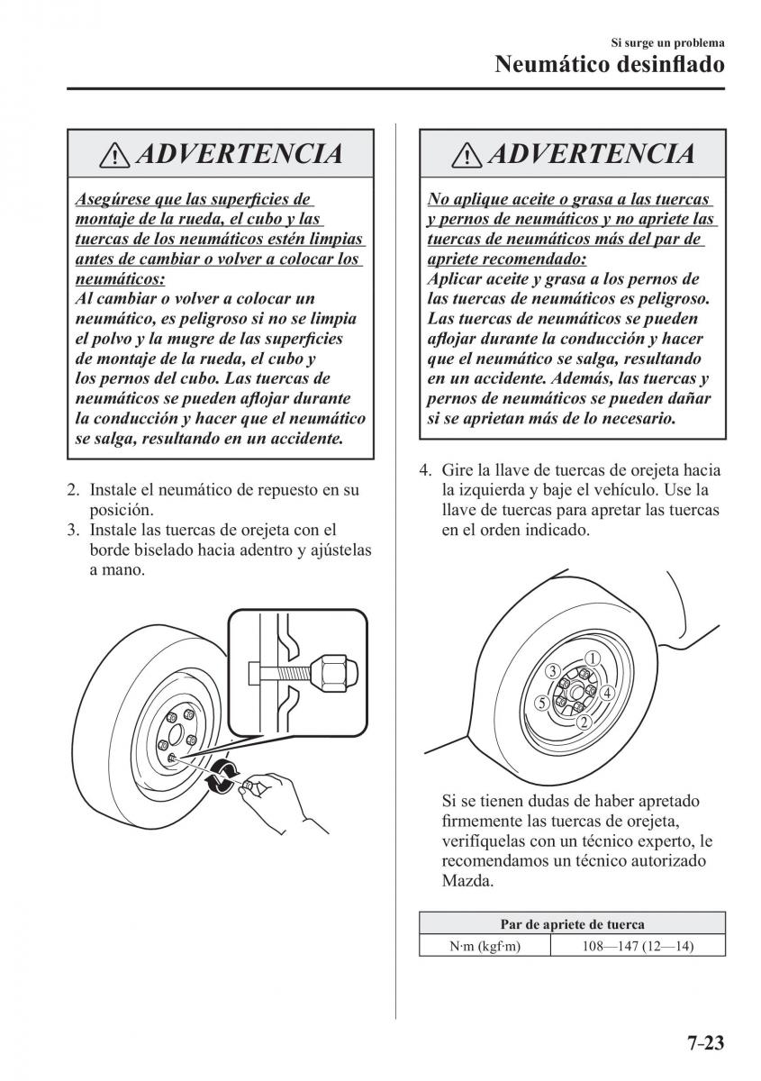 Mazda CX 3 manual del propietario / page 609