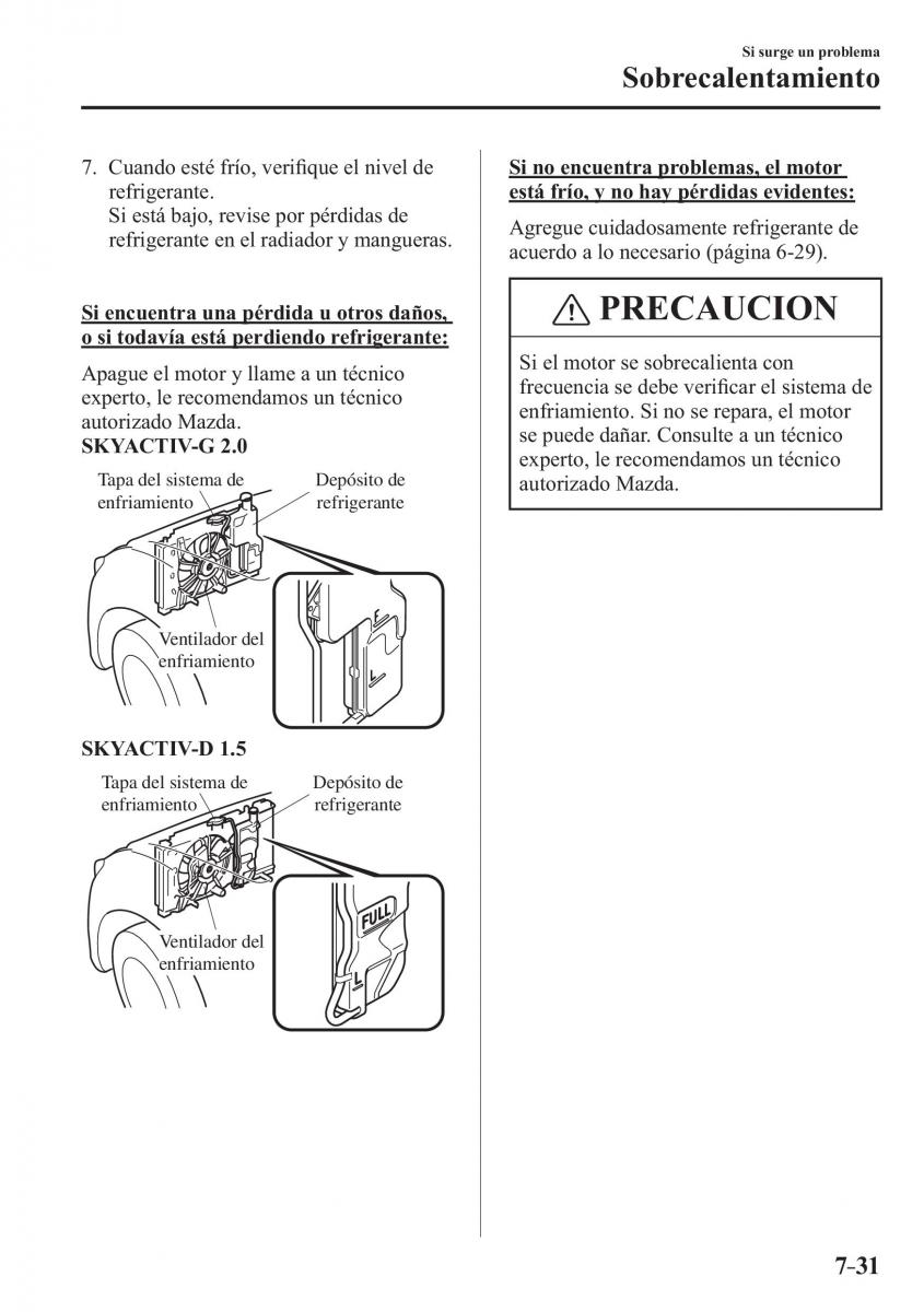 Mazda CX 3 manual del propietario / page 617