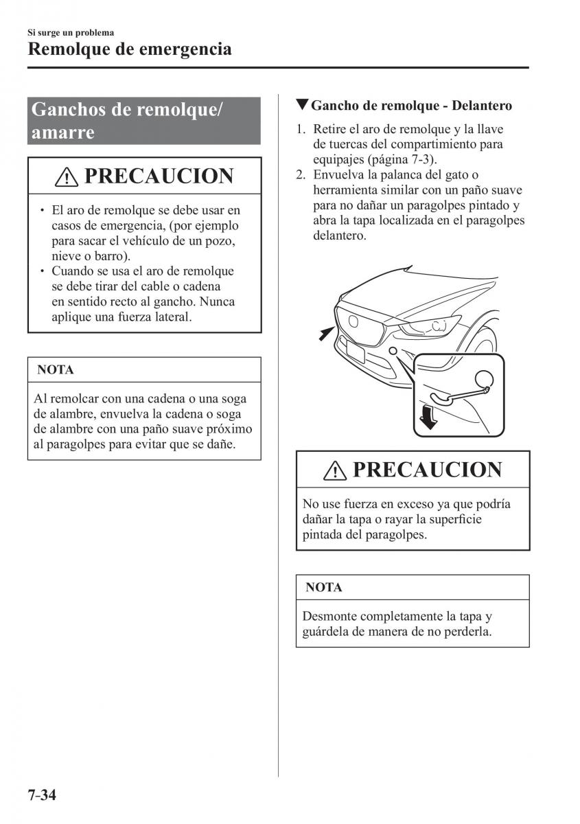 Mazda CX 3 manual del propietario / page 620