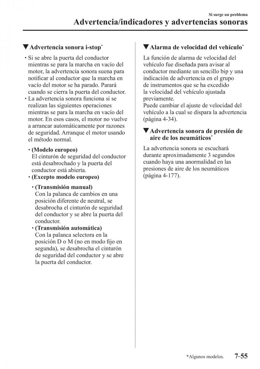 Mazda CX 3 manual del propietario / page 641