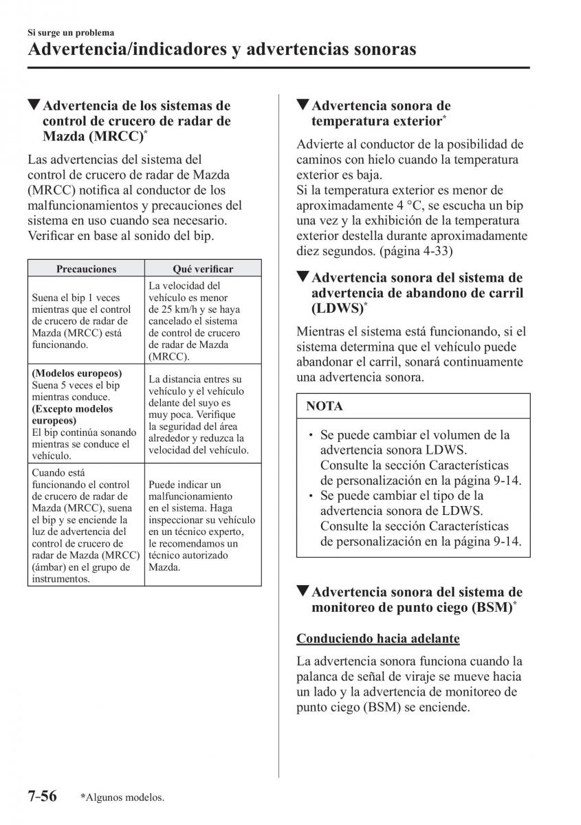 Mazda CX 3 manual del propietario / page 642