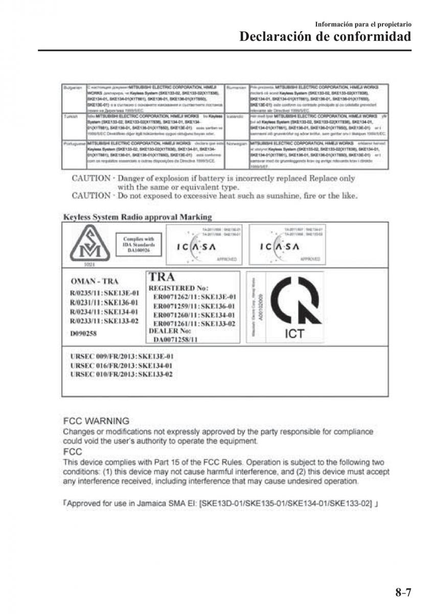 Mazda CX 3 manual del propietario / page 653