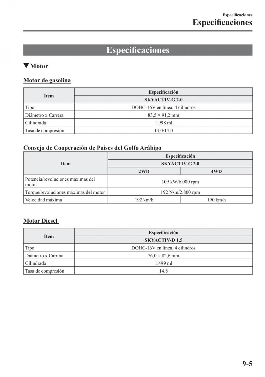 Mazda CX 3 manual del propietario / page 675