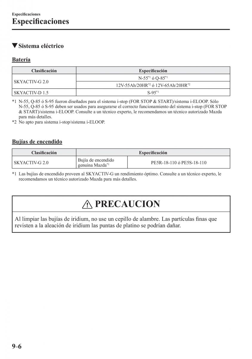 Mazda CX 3 manual del propietario / page 676