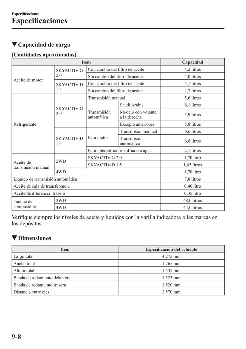 Mazda CX 3 manual del propietario / page 678