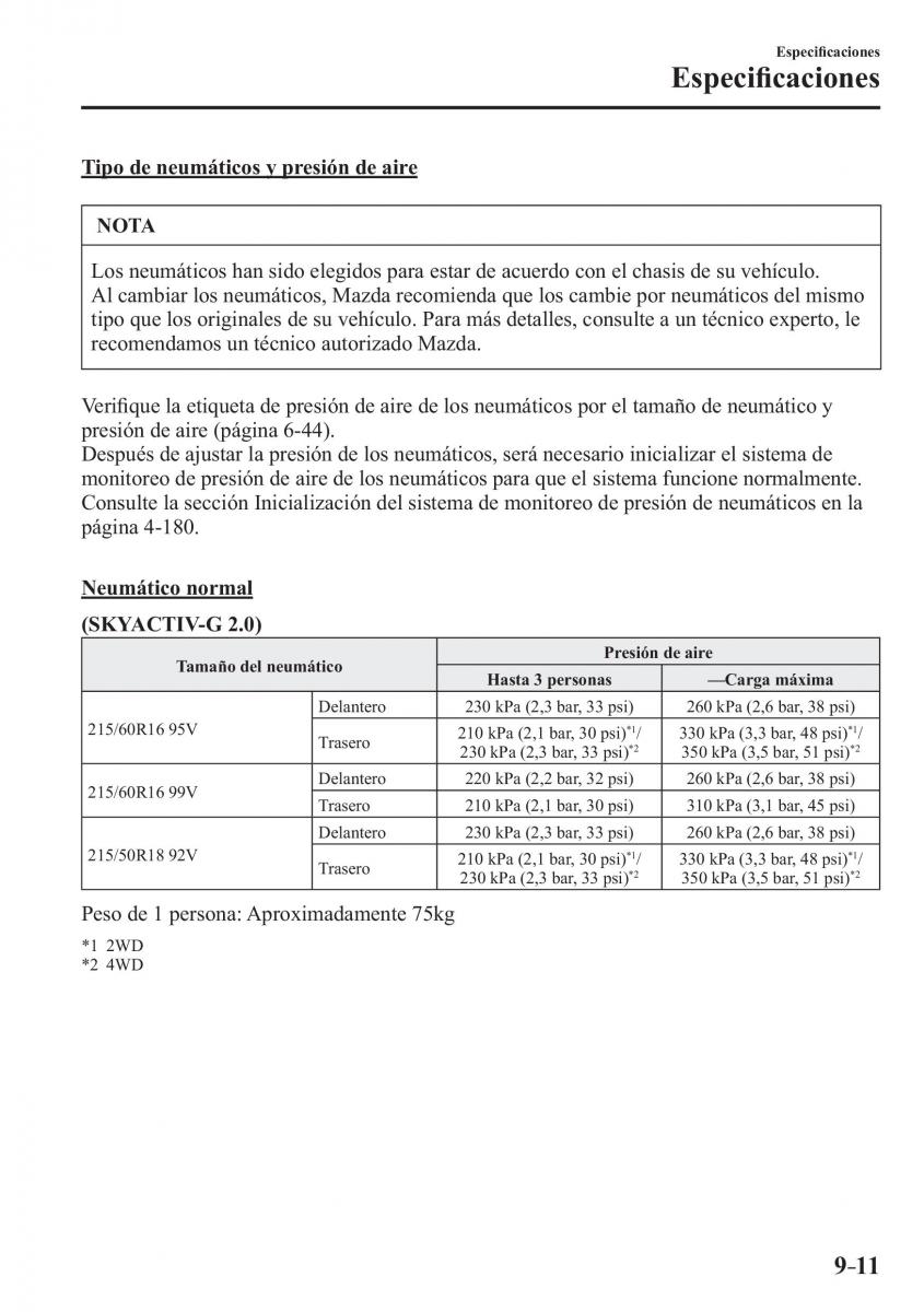 Mazda CX 3 manual del propietario / page 681