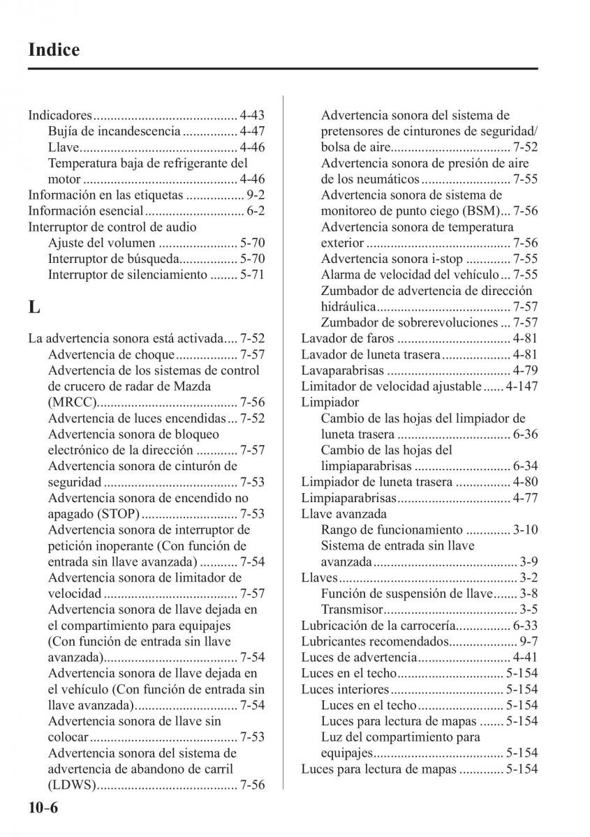 Mazda CX 3 manual del propietario / page 698