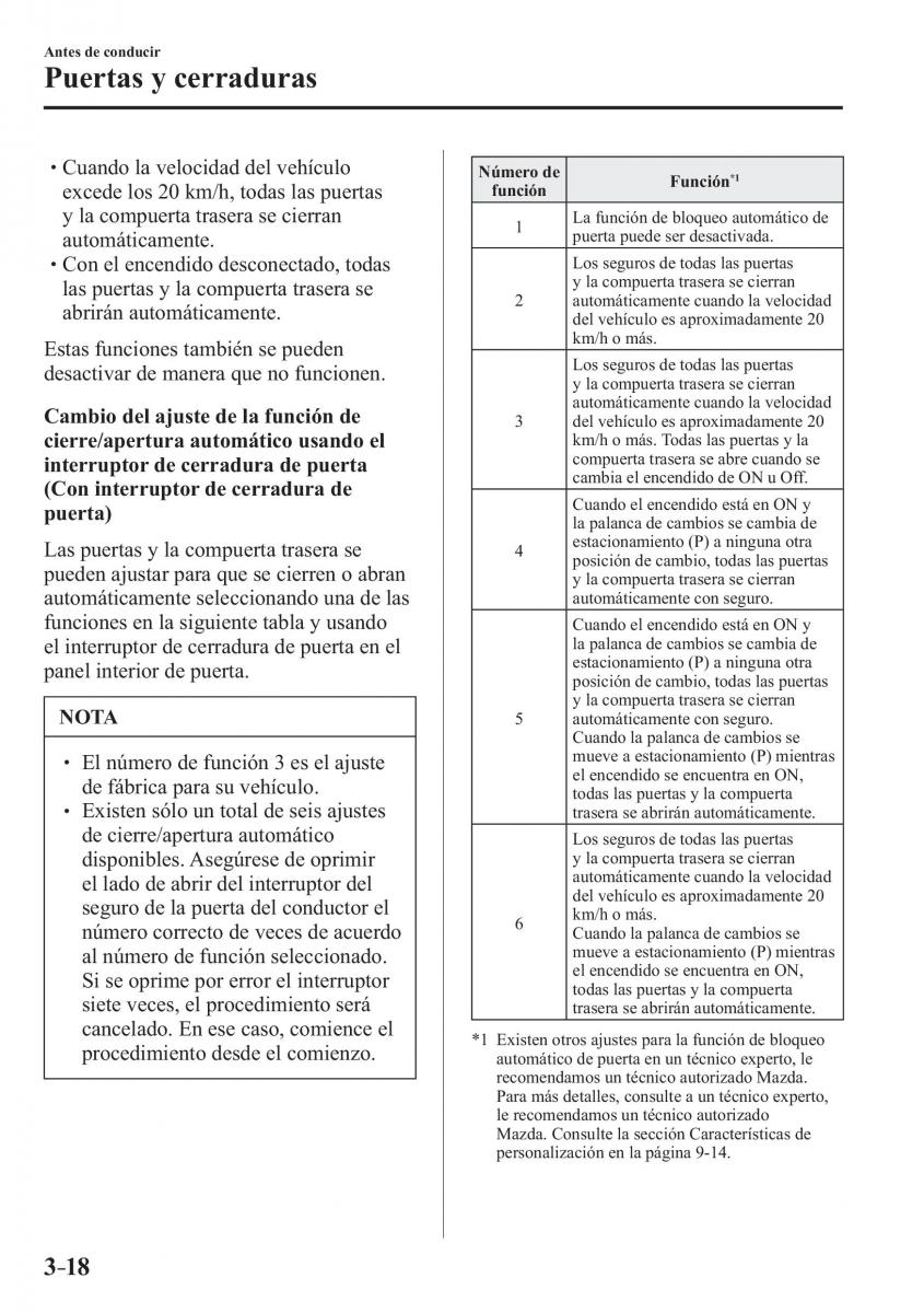 Mazda CX 3 manual del propietario / page 100