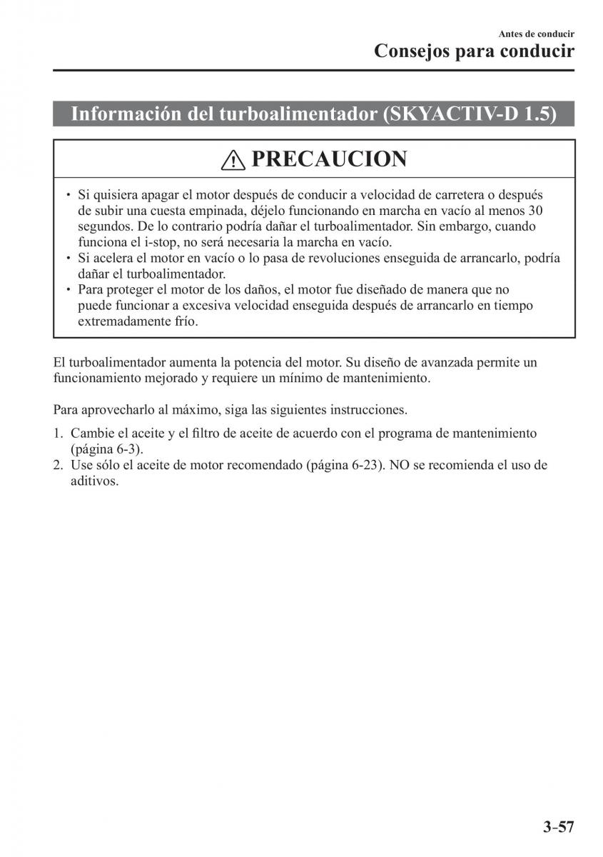 Mazda CX 3 manual del propietario / page 139