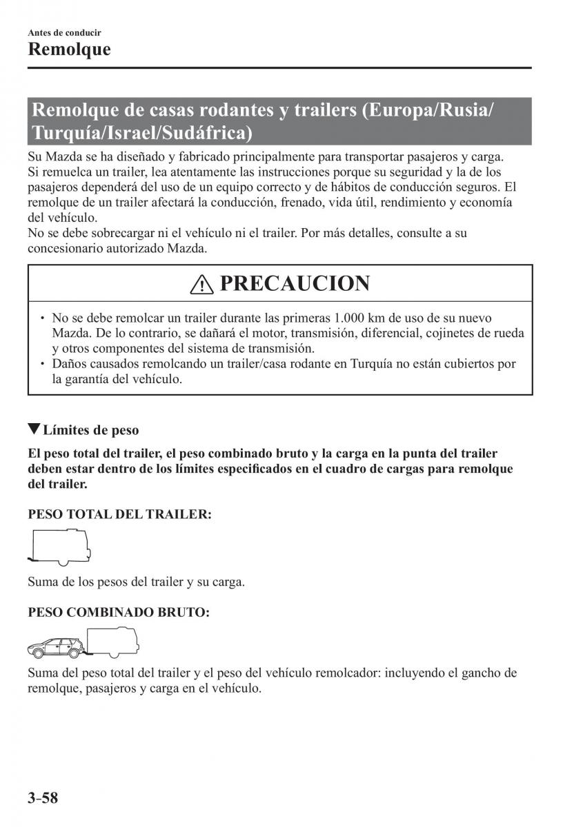 Mazda CX 3 manual del propietario / page 140