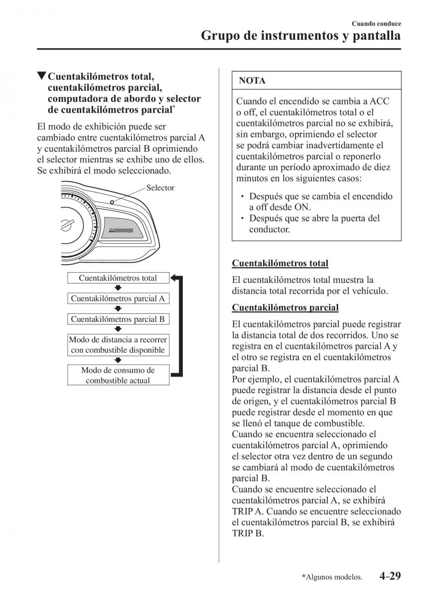 Mazda CX 3 manual del propietario / page 177