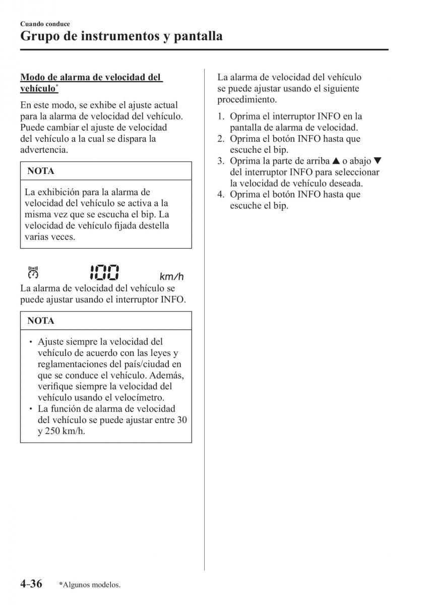 Mazda CX 3 manual del propietario / page 184