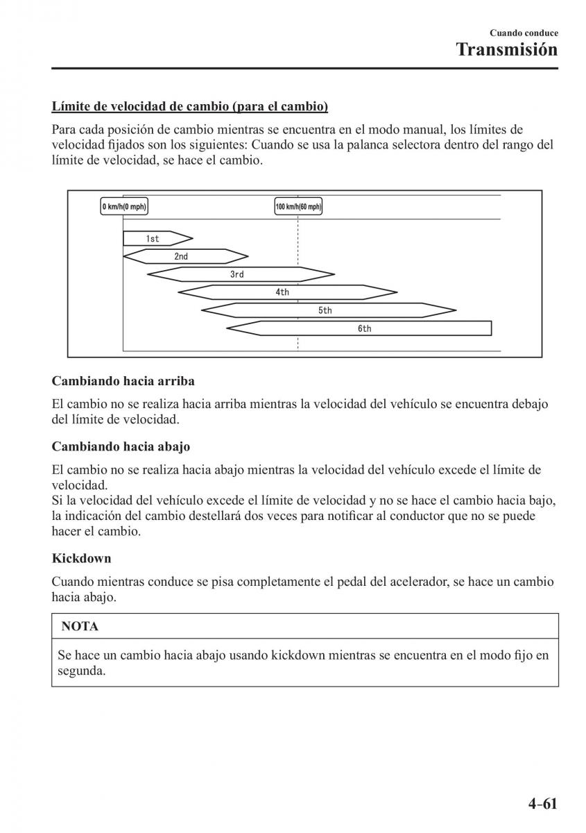 Mazda CX 3 manual del propietario / page 209