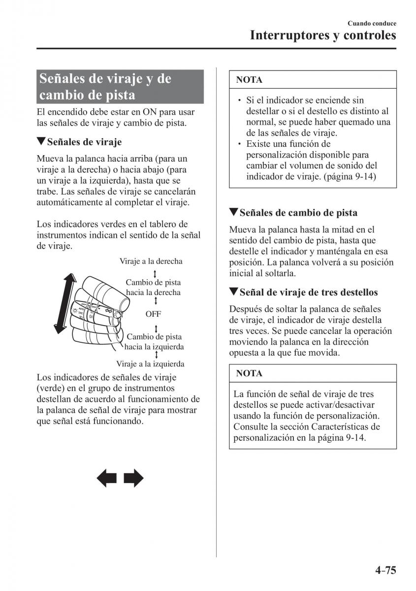 Mazda CX 3 manual del propietario / page 223