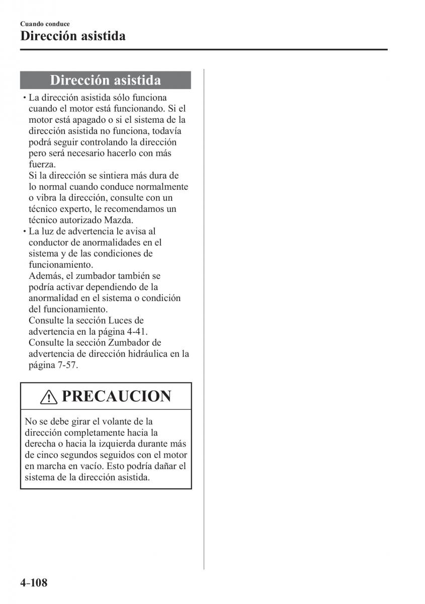 Mazda CX 3 manual del propietario / page 256