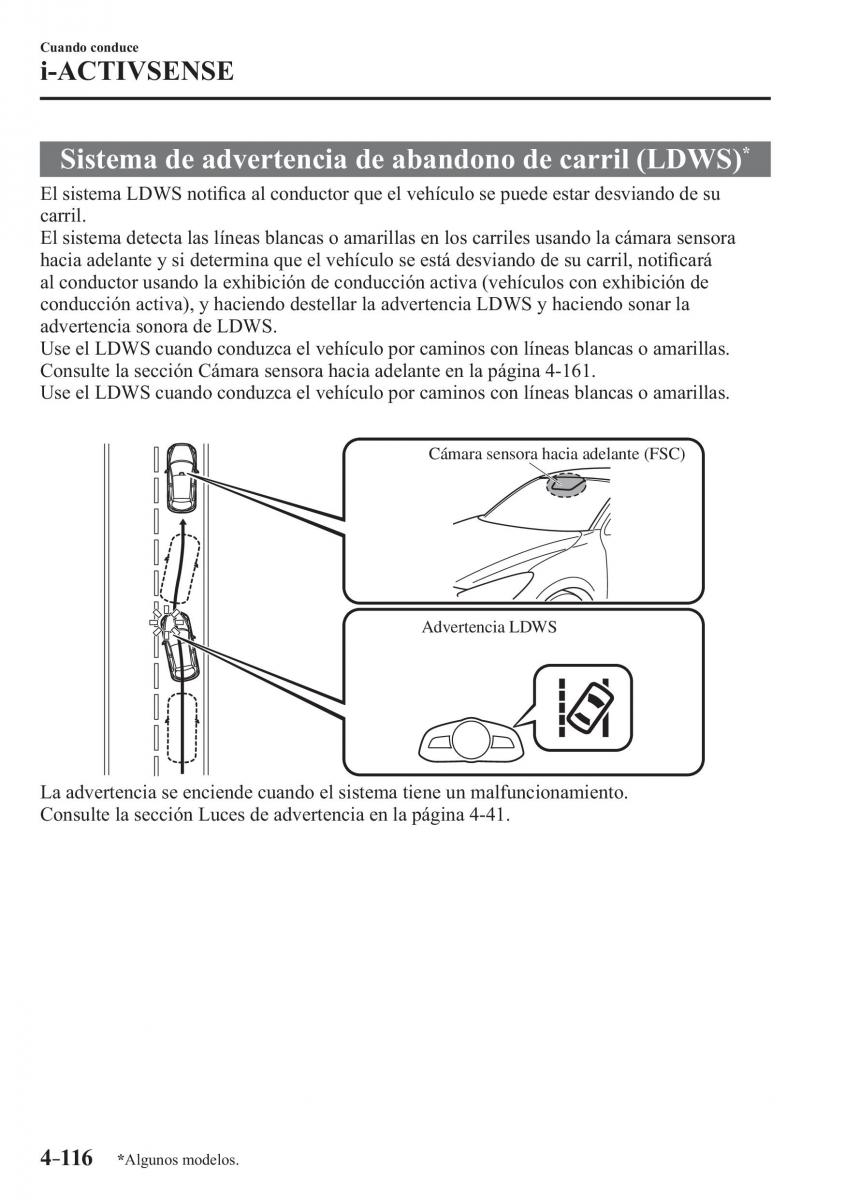 Mazda CX 3 manual del propietario / page 264