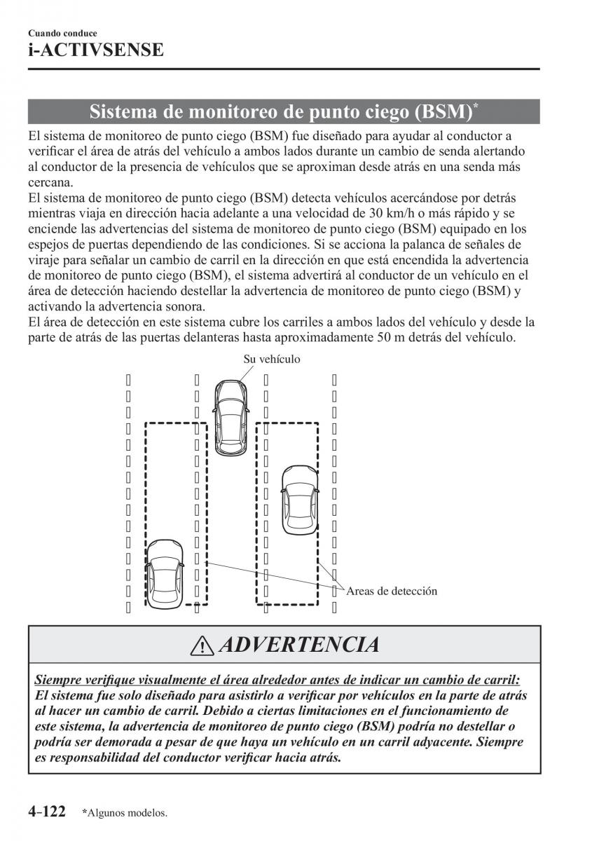 Mazda CX 3 manual del propietario / page 270