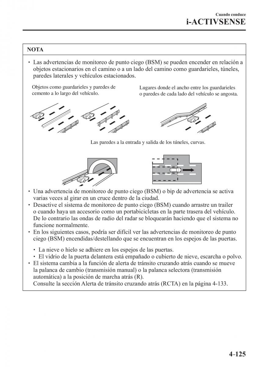 Mazda CX 3 manual del propietario / page 273