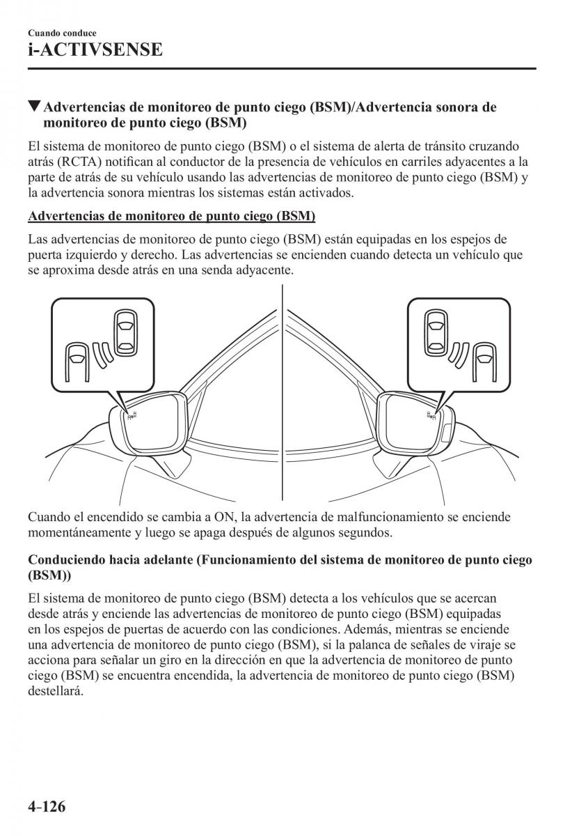 Mazda CX 3 manual del propietario / page 274