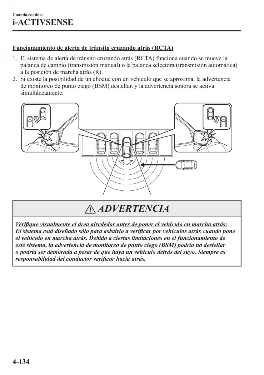 Mazda CX 3 manual del propietario / page 282