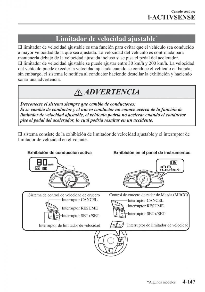 Mazda CX 3 manual del propietario / page 295