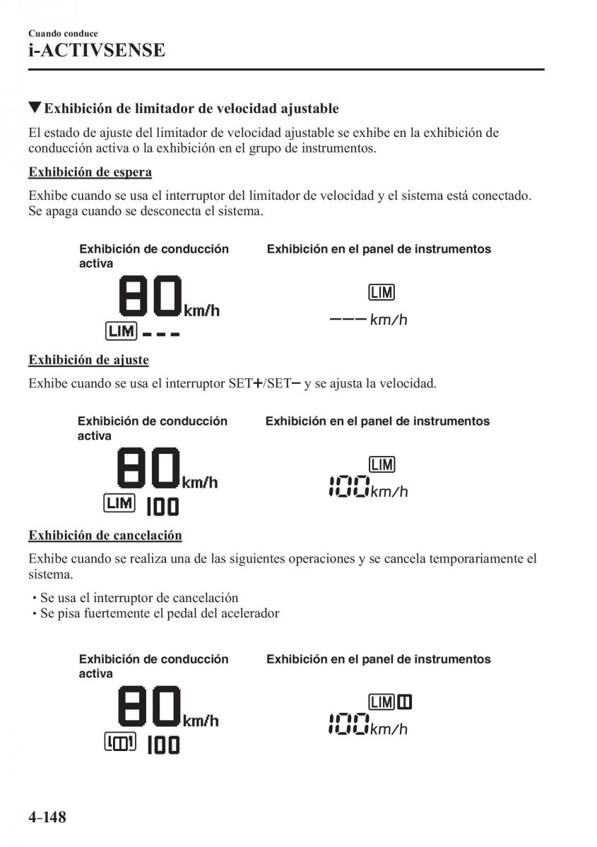 Mazda CX 3 manual del propietario / page 296