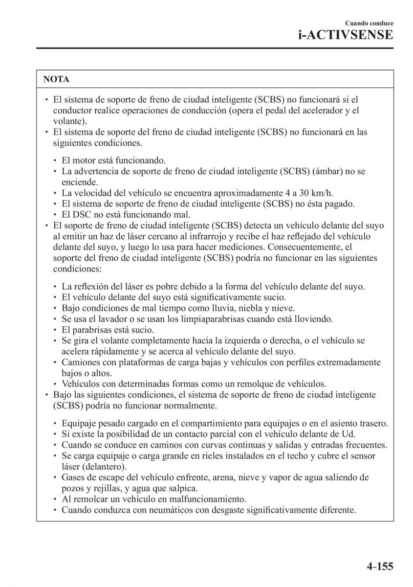 Mazda CX 3 manual del propietario / page 303