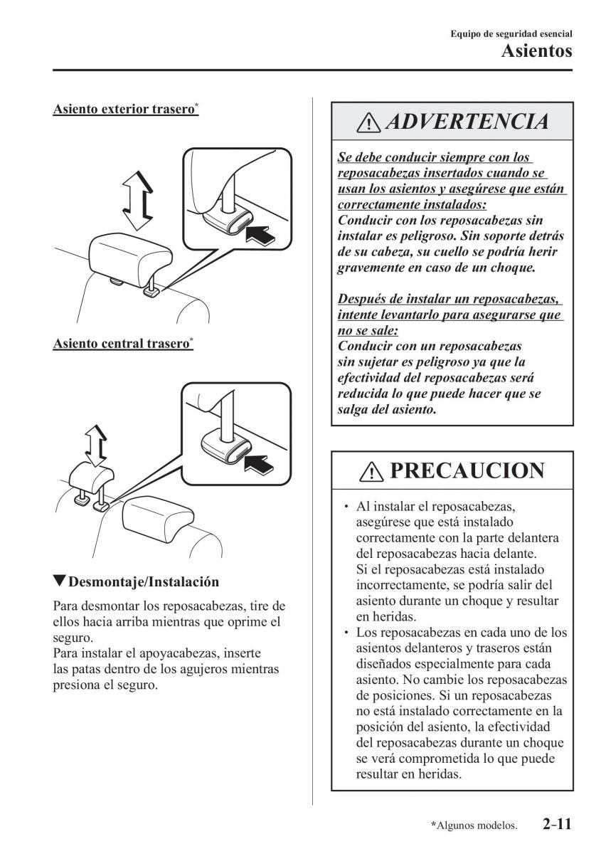 Mazda CX 3 manual del propietario / page 31