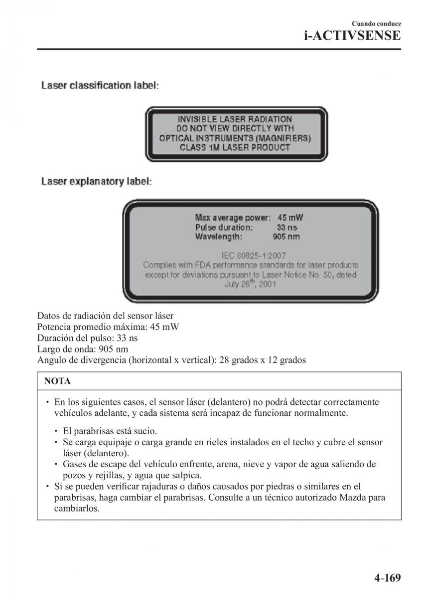 Mazda CX 3 manual del propietario / page 317