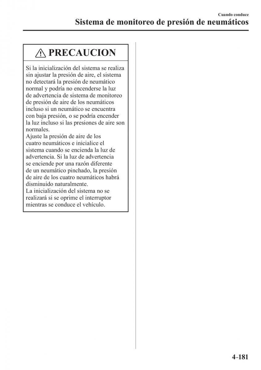 Mazda CX 3 manual del propietario / page 329