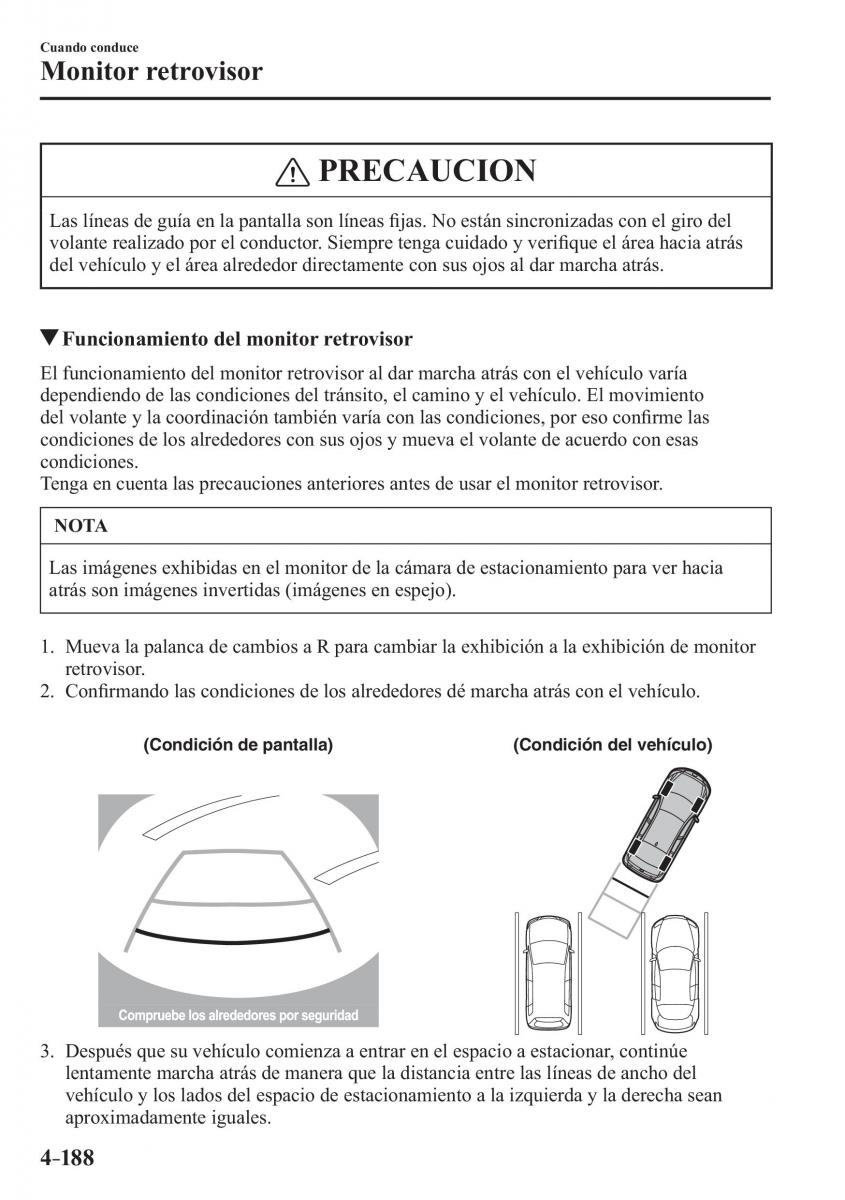 Mazda CX 3 manual del propietario / page 336