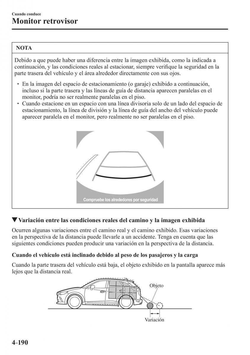 Mazda CX 3 manual del propietario / page 338