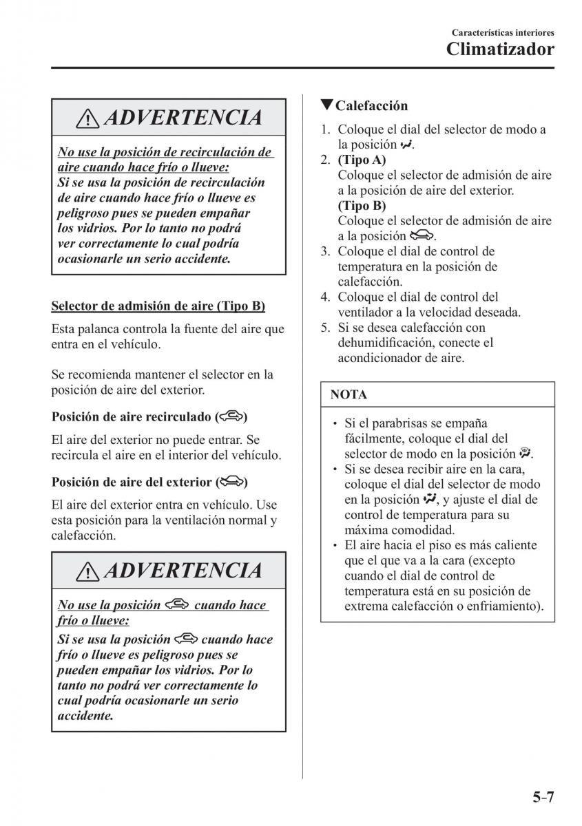 Mazda CX 3 manual del propietario / page 353