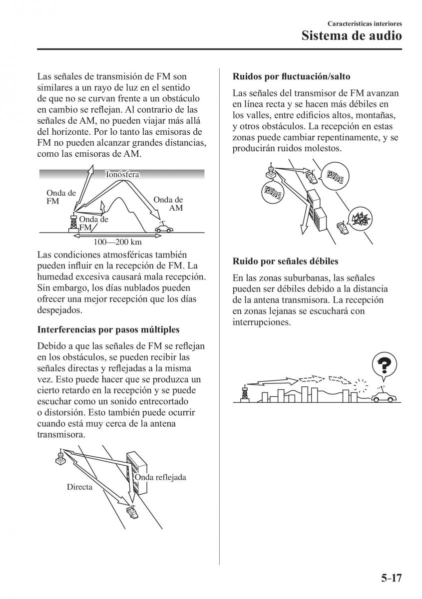 Mazda CX 3 manual del propietario / page 363