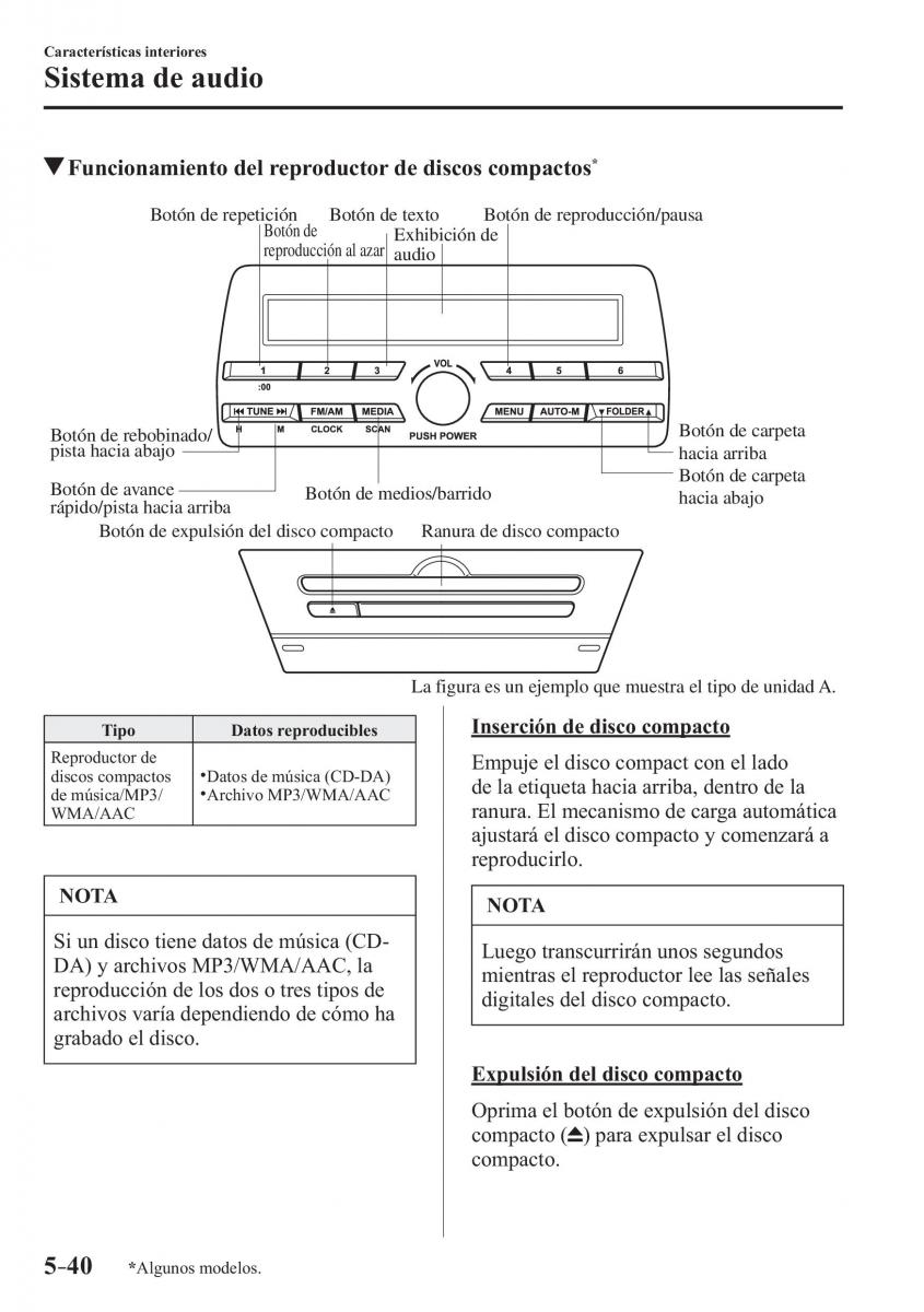 Mazda CX 3 manual del propietario / page 386