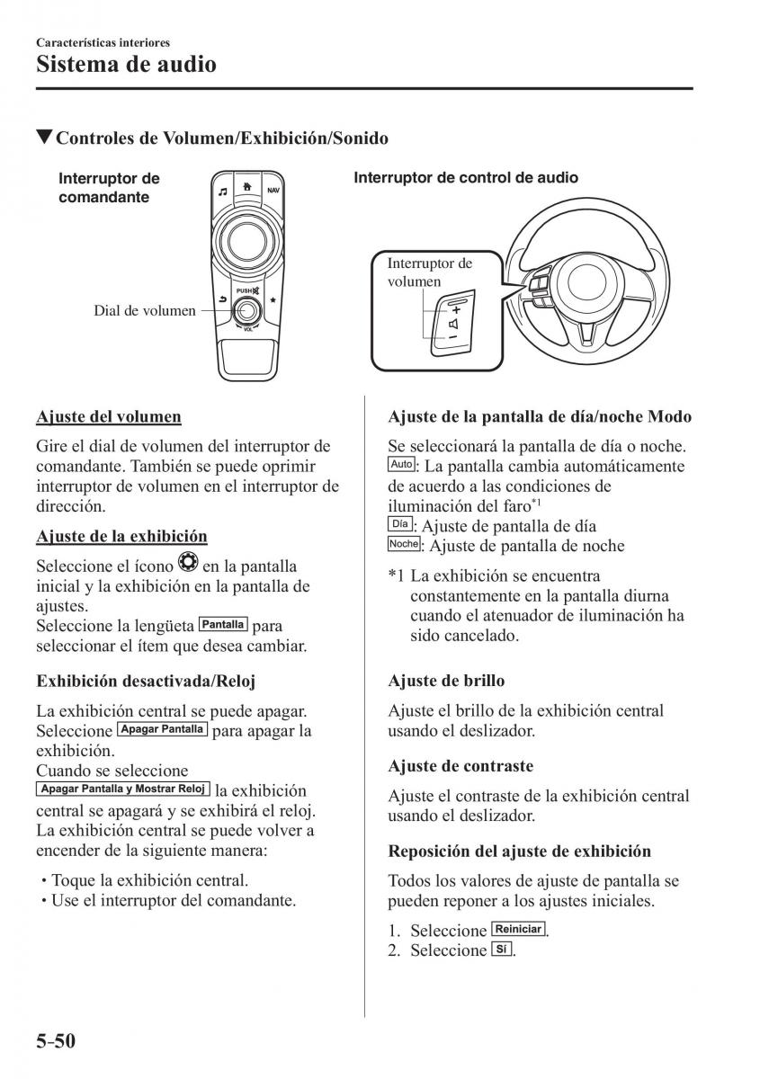 Mazda CX 3 manual del propietario / page 396