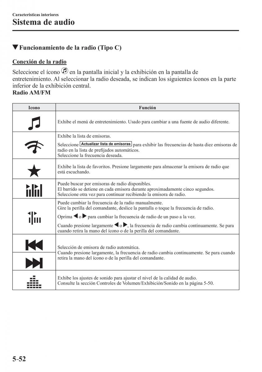 Mazda CX 3 manual del propietario / page 398