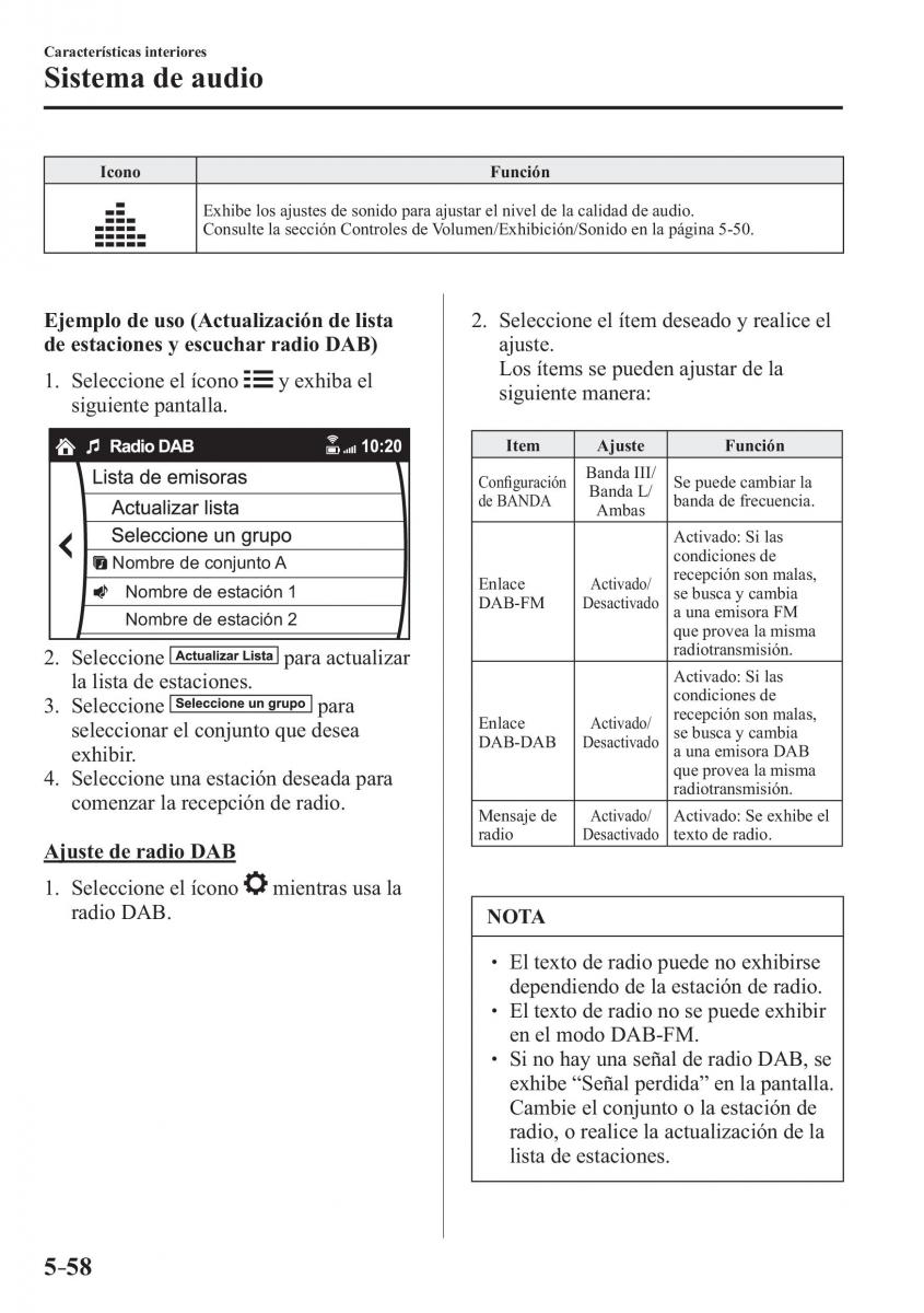 Mazda CX 3 manual del propietario / page 404