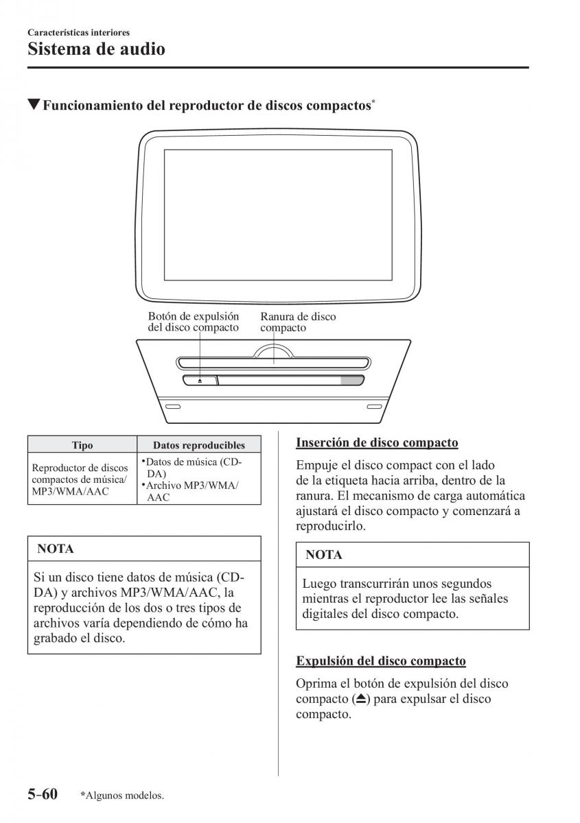 Mazda CX 3 manual del propietario / page 406