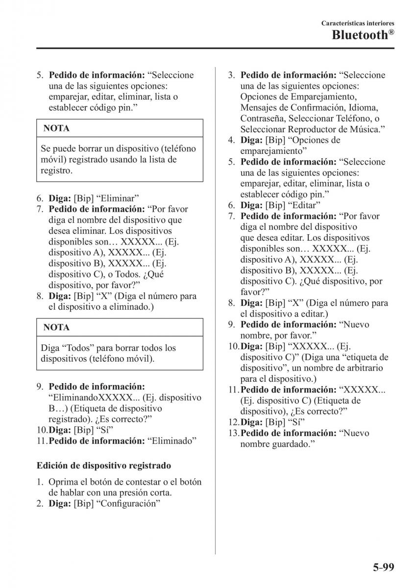 Mazda CX 3 manual del propietario / page 445