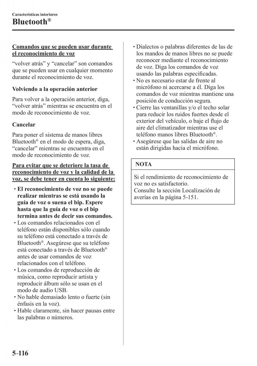 Mazda CX 3 manual del propietario / page 462