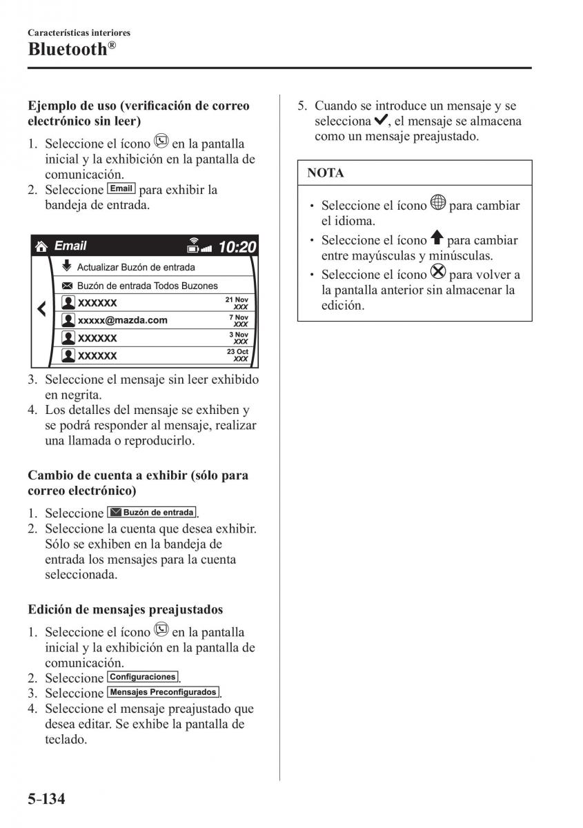 Mazda CX 3 manual del propietario / page 480