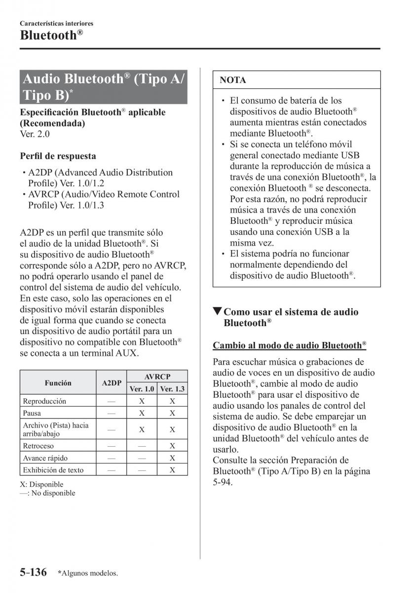 Mazda CX 3 manual del propietario / page 482