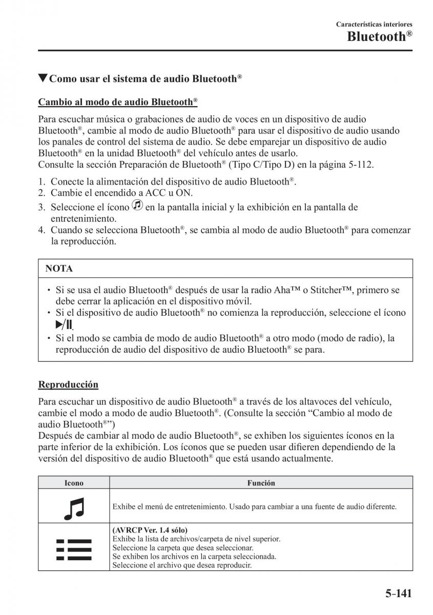 Mazda CX 3 manual del propietario / page 487